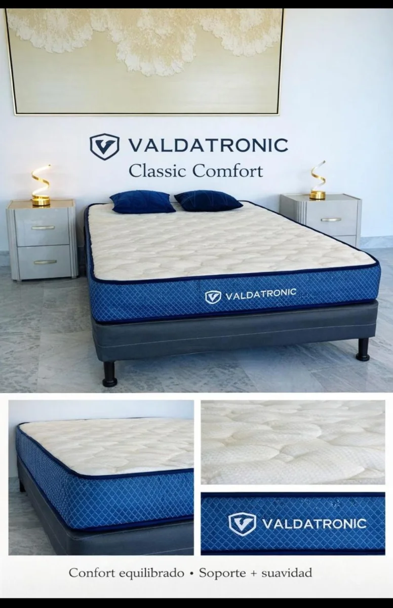 Colchon camero nuevo en su caja sellado al vacío de 20cm de grosor marca