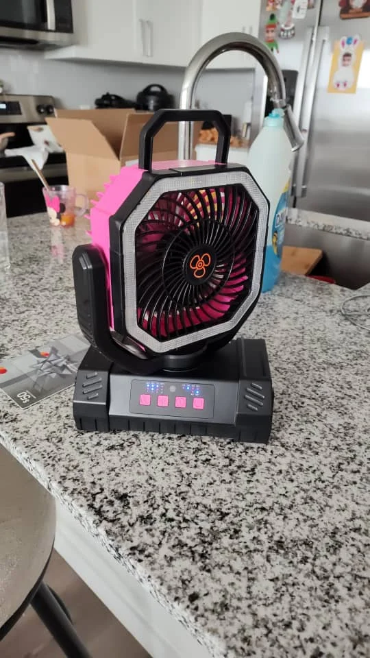 Ventilador camping 20000mh