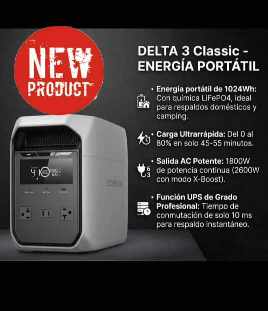 Ecoflow delta 3 classic