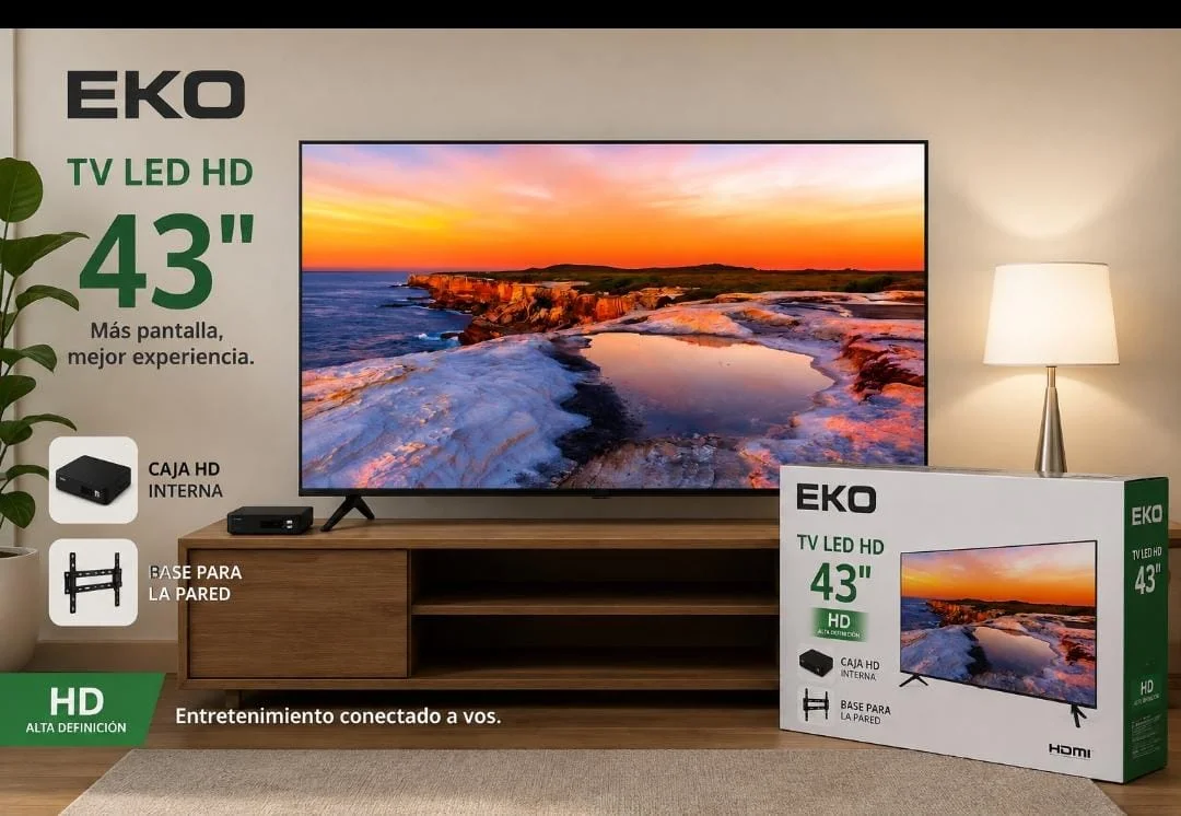 Smart tv de 43" marca EKO